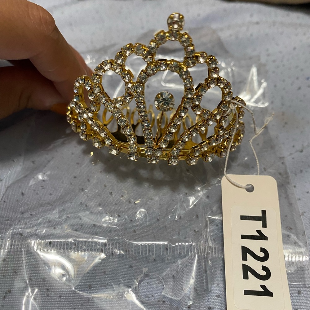 Gold tiara